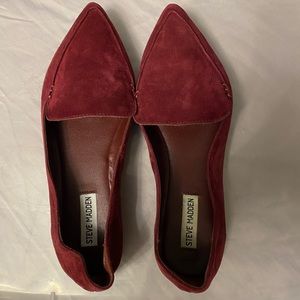 Steve Madden Pointy Flats Sz 9 Wide
